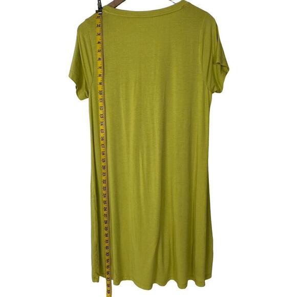 Soft Surroundings Petite Pleated  Stretch Knit Swing Dress (MP) - Picture 5 of 8